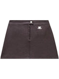 Courreges Women Minigonna Reedition Vinyl