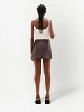 Courreges Women Minigonna Reedition Vinyl