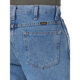 Rustler Mens Regular Fit Straight Leg Jeans, 30x32