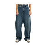 Cotton on Barrel Leg Jean in Blue Dusk, Size 34
