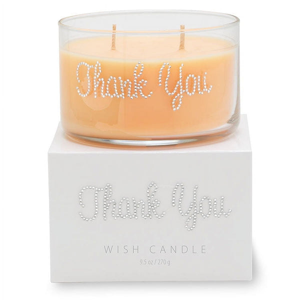 Thank You 9.5 oz Wish Candle