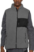 Padded Sherpa Fleece Vest