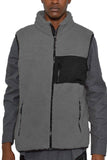 Padded Sherpa Fleece Vest