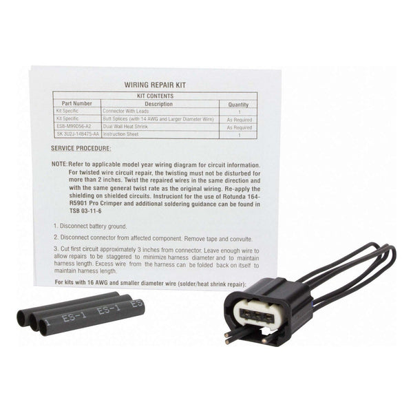 Motorcraft Variable Assist Power Steering Module Connector WPT-1105 Fits select: 2013-2019 FORD ESCAPE, 2012-2018 FORD FOCUS