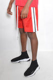 Short Sleeve Striped Tape Tshirt