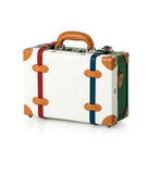 Minimalism Train Case - Green/Pearl's