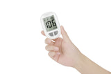 Portable Blood Glucose Meter Kit - Auto Coding, Fast 10s Results, Includes 50 Test Strips & 50 Lancets