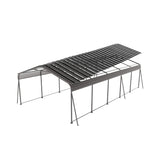 [13X26FT] Alora Heavy-Duty Weather-Resistant Outdoor Carport With Protective Film (SAK82451)