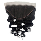Jet Black Body Wave 13x6 HD Lace Human Hair Frontal