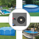14.8K BTU Premium Above Ground Swimming Pool Heater Pump (SAK97584)