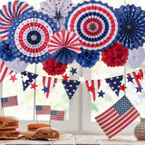 14-Piece: Patriotic Party Decorations Set
