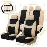 14-Pieces: Universal Auto Seat Cover Set