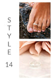 Sterling Silver Toe Rings