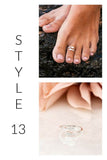 Sterling Silver Toe Rings