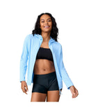 Free Country WomenS SunFree Full Zip UPF Sunshirt Cloud Large