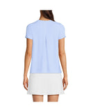 Lands End Power Performance Short Sleeve Crewneck T-Shirt, Large