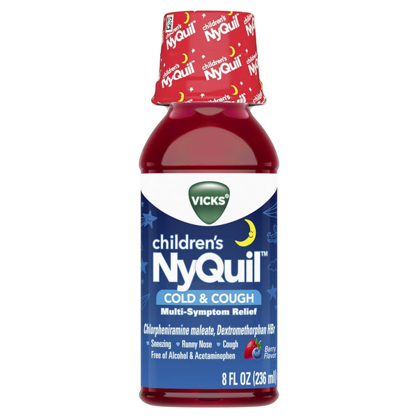 Vicks NyQuil Kid's Cold and Cough Medicine, 8 fl oz