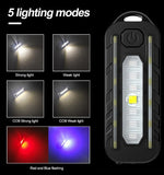 Bicycle Warning Taillight TYPE-C Backpack Light Running