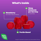 Natrol? Melatonin Gummies, Sleep Support for Adults, Strawberry Flavor, 10mg, 90 Count