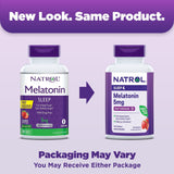 Natrol? Sleep Melatonin Fast Dissolve Tablets, Nighttime Sleep Aid, Strawberry Flavor, 5mg, 150 Count