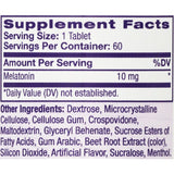 Natrol? Sleep Melatonin Fast Dissolve Tablets, Nighttime Sleep Aid, Strawberry Flavor, 10mg, 60 Count