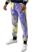 COTTON TYE DYE SWEAT PANTS