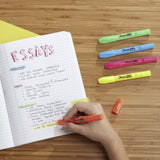 Sharpie Gel Highlighters, Bullet Tip, Fluorescent Yellow, 2 Count