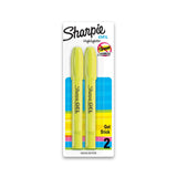 Sharpie Gel Highlighters, Bullet Tip, Fluorescent Yellow, 2 Count