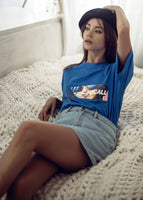 Anime Graphic Tee (Blue)