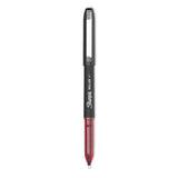 Sharpie Rollerball Pen, Arrow Point (0.7mm) Pen for Bold Lines, Red Ink, 12 Count