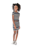KIDS RIB STRIPE 2 PIECE SET