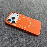 Carbon Fiber Pattern Phone Case Magnetic Charging Protective Cover