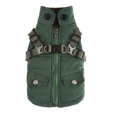Pet Supplies Chest Back Zipper