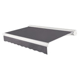 [14x10FT] Awntech Key West Premium Electric Outdoor Motorized Retractable Awning [FCL14/FCR14-SBY] (SAK46935)