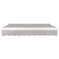 [14x10FT] Awntech Key West Premium Electric Outdoor Motorized Retractable Awning [FCL14/FCR14-SBY] (SAK46935)