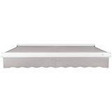 [14x10FT] Awntech Key West Premium Electric Outdoor Motorized Retractable Awning [FCL14/FCR14-SBY] (SAK46935)