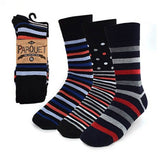 15 Pairs: Parquet Men's Patterned Fancy Socks
