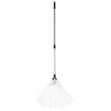 15-Teeth Expanding Stainless Steel Rake