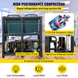 Smart Air-Cooled SS Industrial Water Chiller With LCD Display (SAK26458)