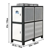 Smart Air-Cooled SS Industrial Water Chiller With LCD Display (SAK26458)