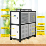 Smart Air-Cooled SS Industrial Water Chiller With LCD Display (SAK26458)