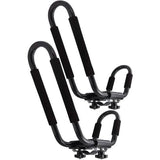 150 lbs. Capacity Steel J-Rack Rooftop Kayak Carrier