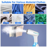 1500W Portable Handheld Clothes Steamer with 2 Brush