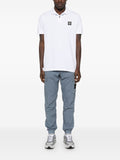 Stone Island Men Slim Fit Stretch Cotton Piqué Polo Shirt