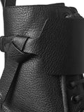 Jimmy Choo Women Rosabel Leather Lace-Up Combat Boots