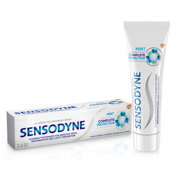 Sensodyne Complete Protection Sensitive Toothpaste; Mint; 3.4 oz