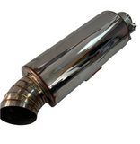 SPDZ1 LTR Race Muffler - 3" Inlet 4” Outlet