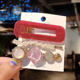 Pearl hair accessories