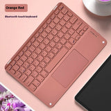 Bluetooth Keyboard With Touch For Mobile Phone Tablet Wireless Rechargeable
