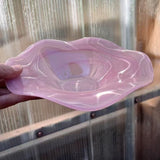 Glass Fruit Bowl Salad Plate